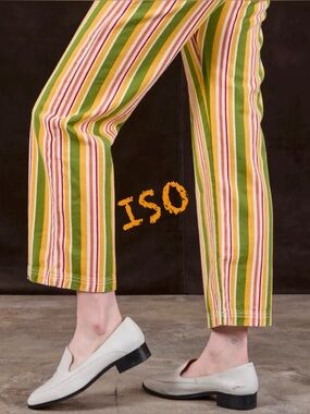 ISO Big Bud Press Yellow Stripe Work Pants